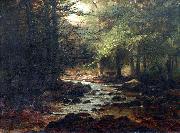 William Samuel Horton Landscape with Stream oil on canvas
